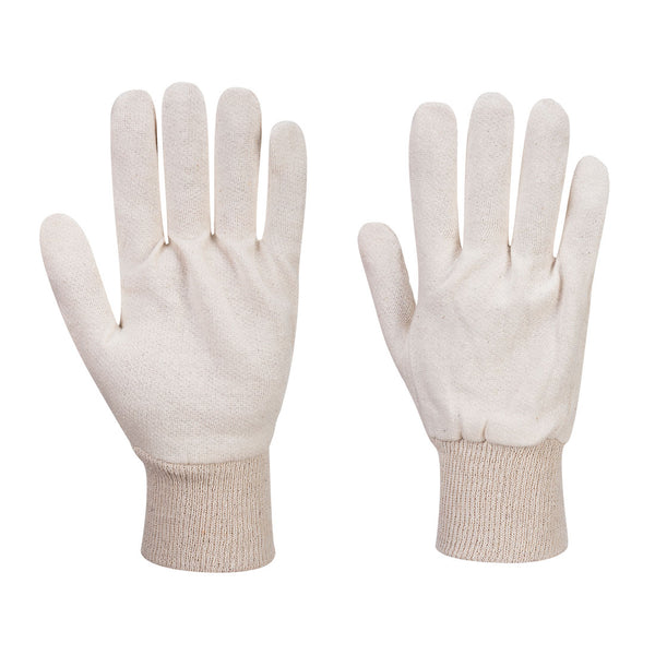A040-Natural.  Jersey Liner Glove (300 Pairs).  Live Chat for Bulk Discounts