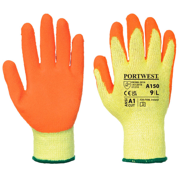 A150-Orange.  Classic Grip Glove - Latex.  Live Chat for Bulk Discounts
