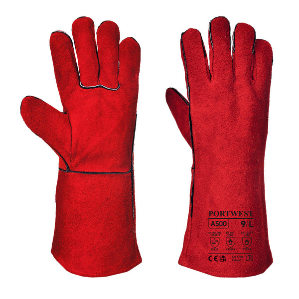 A500-Red.  Welders Gauntlet.  Live Chat for Bulk Discounts