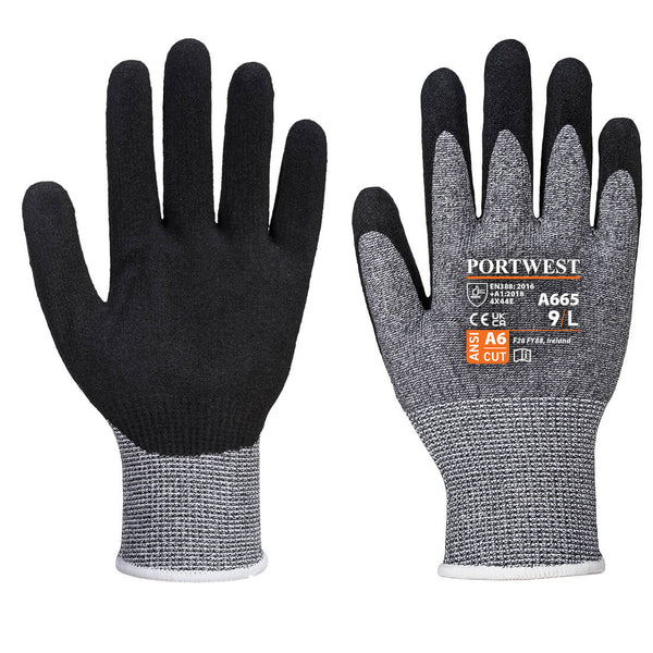 A665-Gray.  VHR Advanced Cut Glove.  Live Chat for Bulk Discounts