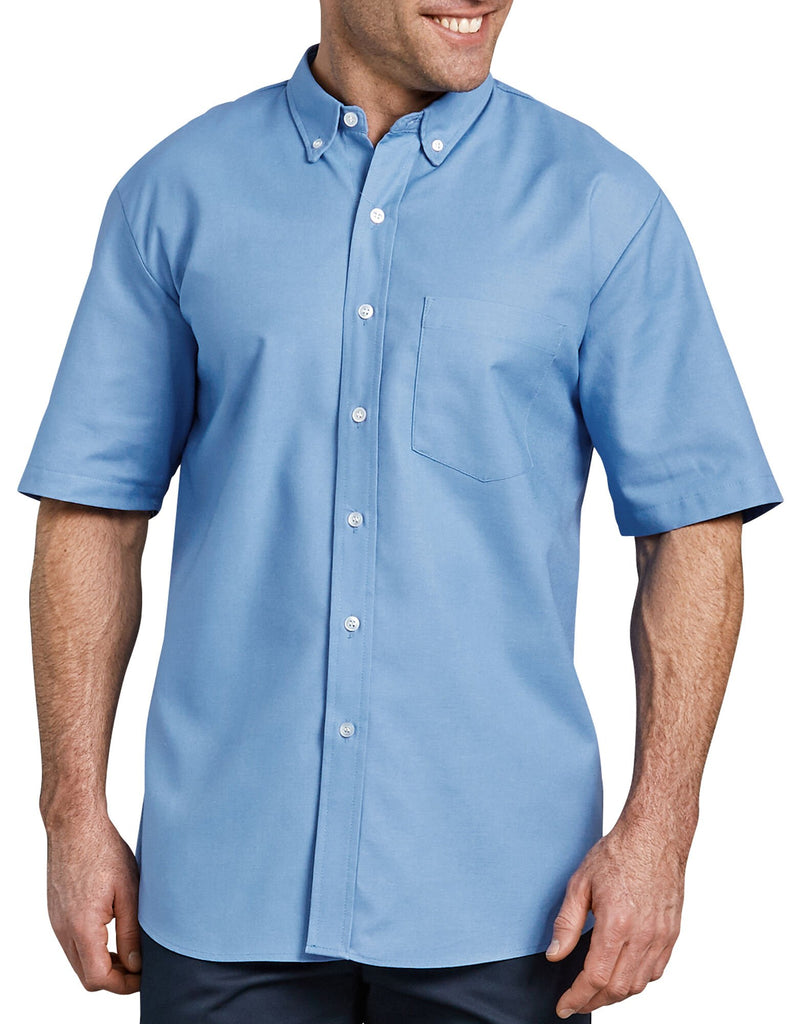 Dickies [SS46] Button-Down Oxford Short Sleeve Shirt. Live Chat For Bulk Discounts.