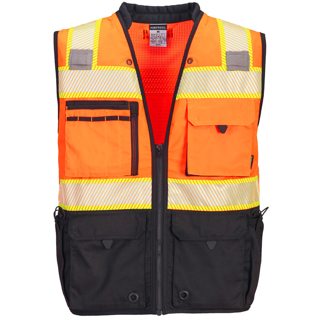 Portwest US381 Frisco Hi-Vis Mesh Contrast Safety Vest