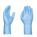 Gloveworks Extended Cuff Exam Grade Blue Nitrile Gloves.  7 mil, 12 inches long, Latex Free, Powder Free, Textured, Disposable [GPNHD], Case of 500.  Live Chat for Bulk Discounts.