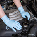 Gloveworks Extended Cuff Exam Grade Blue Nitrile Gloves.  7 mil, 12 inches long, Latex Free, Powder Free, Textured, Disposable [GPNHD], Case of 500.  Live Chat for Bulk Discounts.