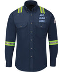 Bulwark [SLEV] Men's Midweight FR Enhanced Visibility Shirt. Live Chat for Bulk Discounts.