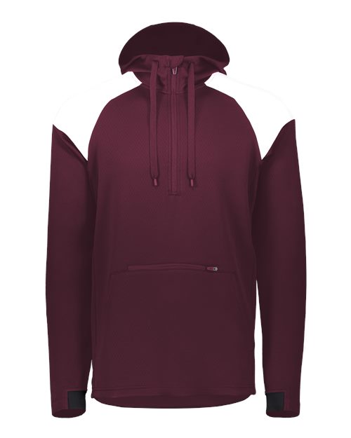 Holloway Limitless Quarter-Zip Hooded Pullover 222584