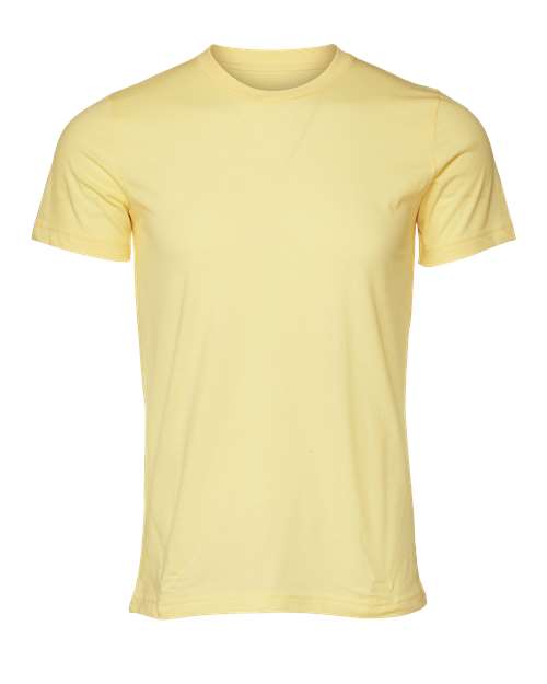 BELLA + CANVAS CVC Jersey Tee 3001CVC - Heather French Vanilla