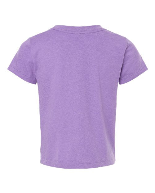 BELLA + CANVAS Toddler Jersey Tee 3001T - Heather Team Purple