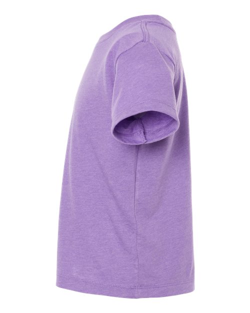 BELLA + CANVAS Toddler Jersey Tee 3001T - Heather Team Purple
