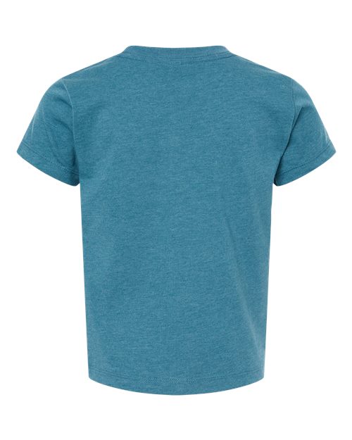 BELLA + CANVAS Toddler Jersey Tee 3001T - Heather Deep Teal