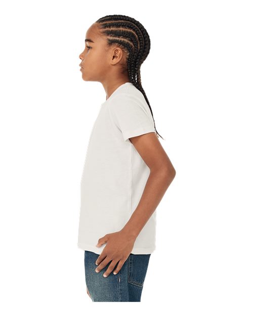 BELLA + CANVAS Youth Jersey Tee 3001Y - Vintage White
