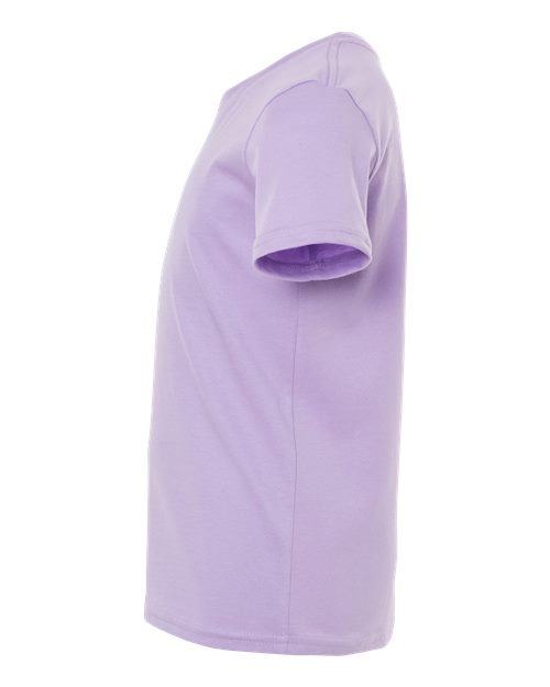 BELLA + CANVAS Youth Jersey Tee 3001Y - Dark Lavender