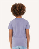 BELLA + CANVAS Youth Jersey Tee 3001Y - Dark Lavender