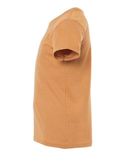 BELLA + CANVAS Youth Jersey Tee 3001Y - Toast