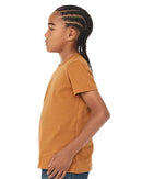BELLA + CANVAS Youth Jersey Tee 3001Y - Toast