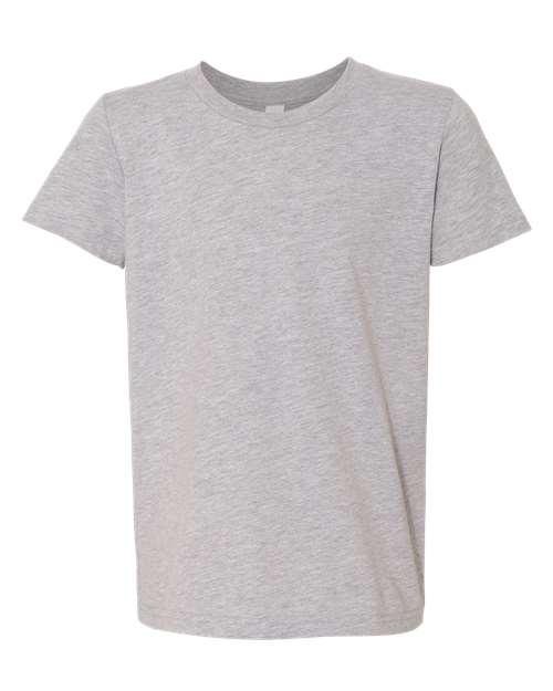 BELLA + CANVAS Youth CVC Jersey Tee 3001YCVC - Athletic Heather