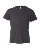 BELLA + CANVAS Youth CVC Jersey Tee 3001YCVC - Dark Grey Heather