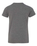 BELLA + CANVAS Youth CVC Jersey Tee 3001YCVC - Deep Heather