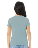 BELLA + CANVAS Youth CVC Jersey Tee 3001YCVC - Heather Blue Lagoon