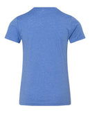 BELLA + CANVAS Youth CVC Jersey Tee 3001YCVC - Heather Columbia Blue