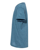 BELLA + CANVAS Youth CVC Jersey Tee 3001YCVC - Heather Deep Teal