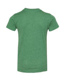 BELLA + CANVAS Youth CVC Jersey Tee 3001YCVC - Heather Grass Green