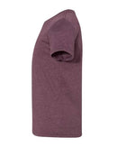 BELLA + CANVAS Youth CVC Jersey Tee 3001YCVC - Heather Maroon