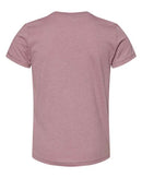 BELLA + CANVAS Youth CVC Jersey Tee 3001YCVC - Heather Orchid