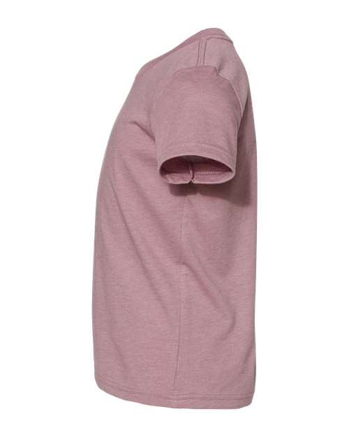 BELLA + CANVAS Youth CVC Jersey Tee 3001YCVC - Heather Orchid