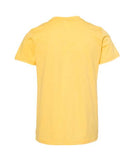 BELLA + CANVAS Youth CVC Jersey Tee 3001YCVC - Heather Yellow Gold