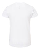 BELLA + CANVAS Youth CVC Jersey Tee 3001YCVC - Solid White Blend