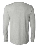 BELLA + CANVAS Heather CVC Long Sleeve Tee 3501CVC - Athletic Heather