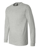 BELLA + CANVAS Heather CVC Long Sleeve Tee 3501CVC - Athletic Heather