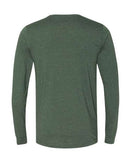 BELLA + CANVAS Heather CVC Long Sleeve Tee 3501CVC - Heather Forest