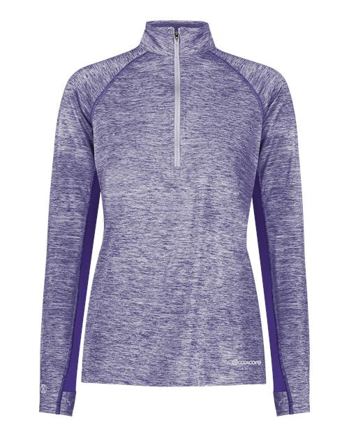 Holloway Women's Electrify CoolCore® Quarter-Zip Pullover 222774