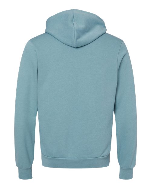 BELLA + CANVAS Sponge Fleece Hoodie 3719 - Heather Blue Lagoon