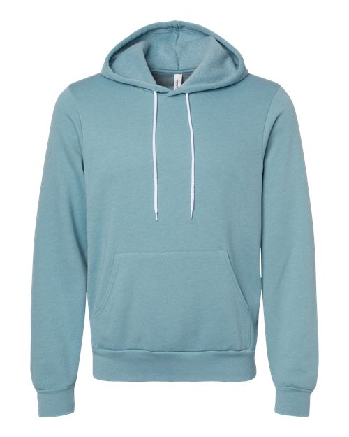 BELLA + CANVAS Sponge Fleece Hoodie 3719 - Heather Blue Lagoon