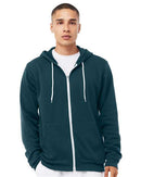 BELLA + CANVAS Sponge Fleece Full-Zip Hoodie 3739 - Atlantic