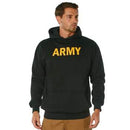 Rothco Army Printed Pullover Hoodie - Black. Item