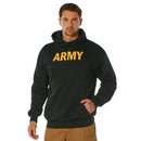 Rothco Army Printed Pullover Hoodie - Black. Item
