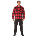 Rothco Buffalo Plaid Quilted Lined Jacket - Red. Item