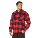 Rothco Buffalo Plaid Quilted Lined Jacket - Red. Item