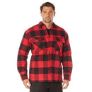 Rothco Buffalo Plaid Quilted Lined Jacket - Red. Item