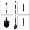 Rothco 8-in-1 Multi-Tool Survival Shovel / Portable Camping Entrenching Tool - Stainless Steel. Item