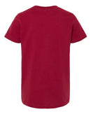 BELLA + CANVAS Youth Jersey Tee 3001Y - Cardinal