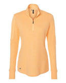 Adidas Women's 3-Stripes Quarter-Zip Sweater A555