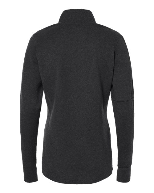 Adidas Women's 3-Stripes Quarter-Zip Sweater A555