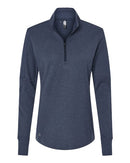 Adidas Women's 3-Stripes Quarter-Zip Sweater A555