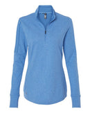 Adidas Women's 3-Stripes Quarter-Zip Sweater A555