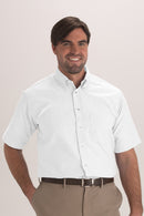 Edwards Easy Care Oxford Short Sleeve Mens Shirt [